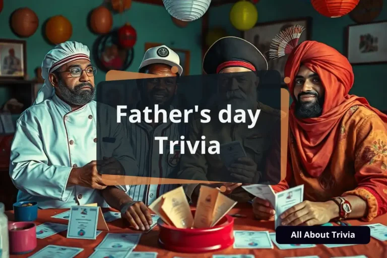 112 + Fathers Day Trivia Questions and Answers